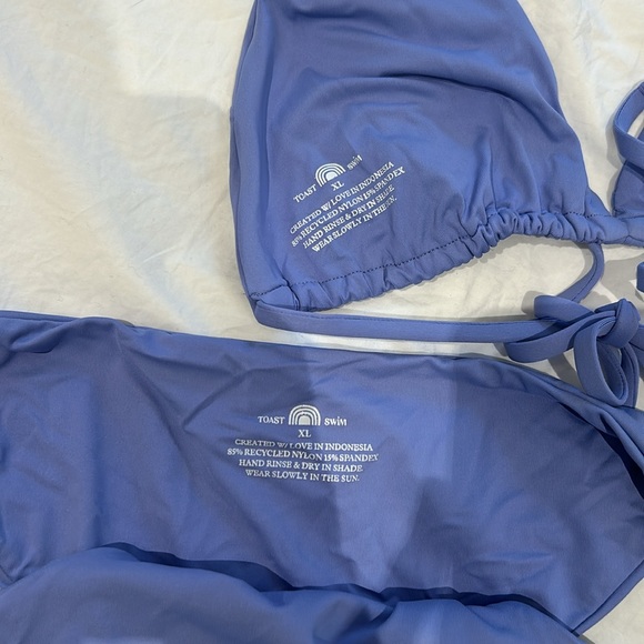 Toast Swim Bikini - Periwinkle Blue - Picture 2 of 2